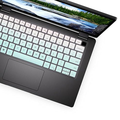 Keyboard Cover for Dell Latitude 5450 5440 5431 5430 5420 14"/14 inch Dell Latitude 7450 7440 7430 7420 7410, Dell Latitude 7520 15.6"/Dell Latitude 9000 9420 9430 9510 9520 Keyboard Skin-MintGreen - color: MintGreen