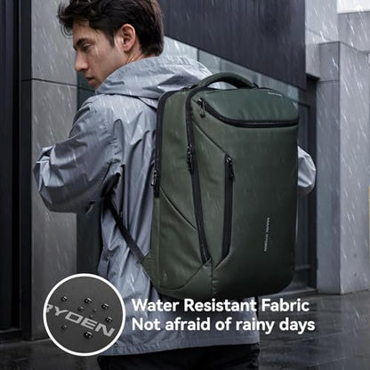 MARK RYDEN Business Backpack for Men, Waterproof High Tech Backpack with Sport Car Shape Design and USB Charging Port, Travel Laptop Backpack Fits 17.3 Inch Notebook | Waterproof Tech Backpack with USB Charging Port, Professional Work Backpack for Travel,