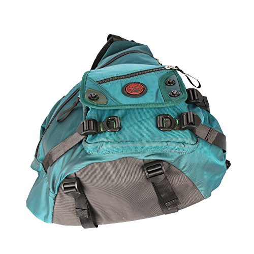 Large Sling Bag Laptop Backpack Cross Body Messenger Bag Shoulder Travel Rucksack (A-Dark Green) - color: A-dark Green