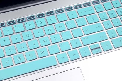 Silicone Keyboard Skin Cover Compatible for HP OmniBook 5 AI 16" 16-ag 16-af 16-ba 16-bc 16z-ag100 16z-bc100 Series Laptop 16-af1037nr 16-bc1047nr (NOT for OmniBook 5 16-fb/cf 14-he/fp Series) (Mint) - color: Mint