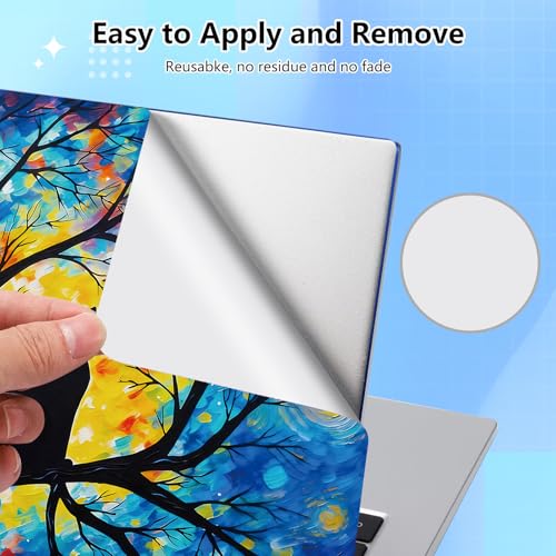 Universal Laptop Skin Sticker Decal for 11.6”12" 13" 13.3" 14" 15" 15.4" 15.6" Reusable Waterproof Scratch-Scratch Resistant Protective Vinyl Laptop Notebook Skin Stickers - Cat in The Tree - color: Cat in the Tree