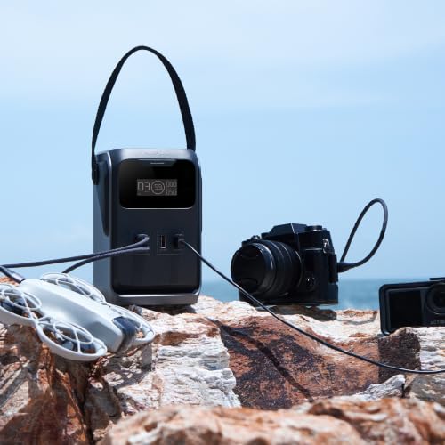 EF ECOFLOW Portable Power Bank Station TRAIL 200 DC, 192Wh, 220W DC | LFP Battery, 140W USB C Output, Solar Generator for Outdoor Camping, Travel, and Emergency (No AC Outlet Included) - style: TRAIL 200