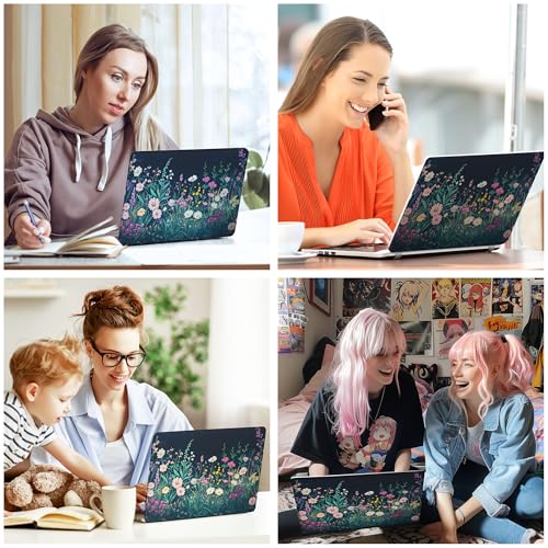 Laptop Skin Decal HP 15.6" - Botanical, Laptop Cover Sticker, No Cutting Required, No Bubble, Waterproof, Scratch Resistant - Including Wide Screen and Wrist Pad - size: 15.6 inch
