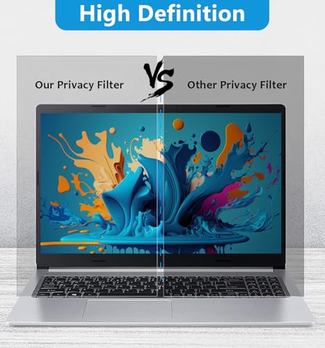 FILMEXT 14 Inch Laptop Privacy Screen, 16:10 Aspect Ratio | Compatible with Lenovo Hp Dell Acer Asus Thinkpad Envy Xps, Removable Laptop Screen Privacy Anti Spy Anti-Blue Light Filter - size: Privacy 14-16:10