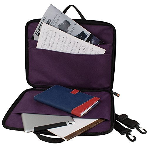 Protec Slim Portfolio Bag, Purple (P5PR) - color: Purple