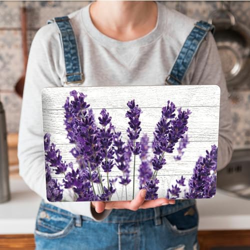 Universal Laptop Skin Sticker with 2 Wrist Pad Skins, Waterproof Scratch Resistant Vinyl Laptop Cover Decal, Cut to Fit for 11–15.6 Inch MacBook HP Dell Lenovo, Purple Lavender - color: Purple Lavender