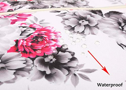 Chrysanthemum Pattern Water Resistant Laptop Shoulder Messenger Bag for MacBook Pro 16 inch and 15.6 inch 16 inch Laptop - color: Chrysanthemum