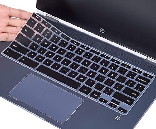 Keyboard Cover for HP Chromebook X360 14a-ca/na/ne 14a-na0226nr 14a-ne0013dx na1043cl na0010nr 14b-cb0010nr, HP Chromebook 14-DA 14B-CA/cb 14-db 14-ca 14-ak Series, HP Chromebook 14 G2 G3 G4 G5,Black - color: Black