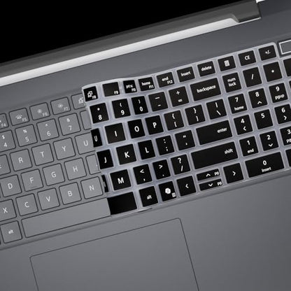 Keyboard Cover for 16" Dell Pro 16/Pro 16 Plus/Pro Max 16 PB16250 PB16255 PC16250 PC16255 MC16250 MC16255 & Dell Pro Max 18 Plus MB1825 18" (NOT FIT Pro 16 Premium DA16250, Dell Pro 3/5/7 16") - color: Black