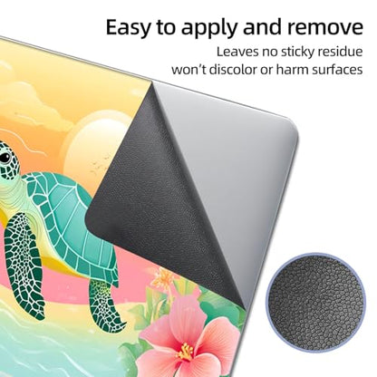 Universal Laptop Skin Sticker Decal, 12"-15.6" Aesthetic Vinyl Wrap, Sea Turtle Beach Sunset Waterproof Notebook Cover Art Protector for MacBook HP Dell Lenovo, Fits 13" 14" 15" 15.6" - color: Sea Turtle Beach Sunset