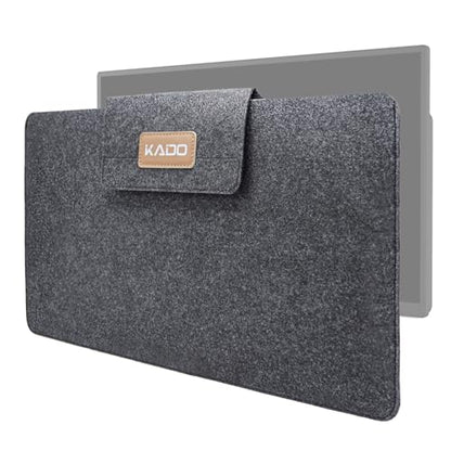 Kado 15.6 Inch Portable Monitor Protective Sleeve Carrying Bag 15.55"x9.25" | For Sceptre Kado MNN KYY InnoView Yxk ForHelp AYY VisionOwl Yodoit Uperfect ViewSonic ASUS Dell Lenovo 15.6" Portable Display