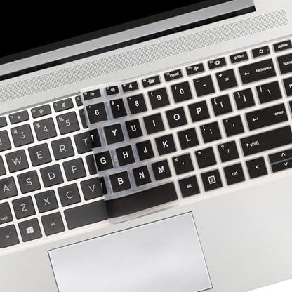 MUBUY Keyboard Cover for 14" HP Probook 440 445 G8 G9 G10, HP Probook 640 G7 G8 Laptop 14 inch, HP Probook 14 Laptop Keyboard Protective Accessories (NOT Fit Probook 440 445 G11 G5 G6 G7)-Black - color: Black