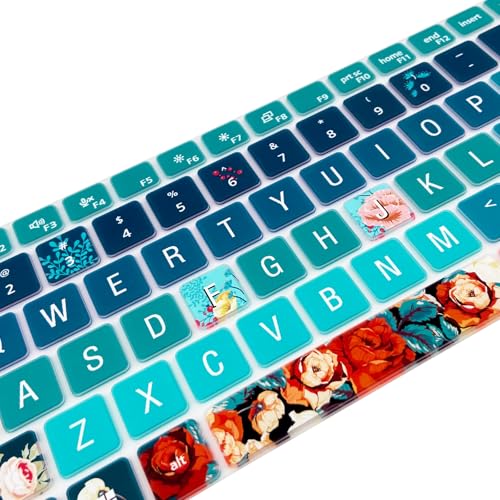 Silicone Keyboard Cover Skin for Dell Latitude 3000 3340 13.3"(2023)/ 5320 5330 5340 5350 13.3"/ 7320 7330 7340 7350 (Rose) - color: Rose