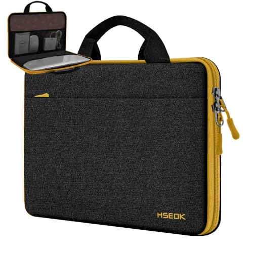 Hseok Laptop Sleeve 13-14 Inch Case Briefcase Compatible with MacBook Neo Pro 14 M5/M4/M3/M2/M1, All Models 13.3 Mac Air/Pro, XPS 13 14, Most Popular 13"-14" Notebooks,B01YL01 - color: B01YL01, size: 13"-14"
