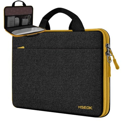 Hseok Laptop Sleeve 13-14 Inch Case Briefcase Compatible with MacBook Neo Pro 14 M5/M4/M3/M2/M1, All Models 13.3 Mac Air/Pro, XPS 13 14, Most Popular 13"-14" Notebooks,B01YL01 - color: B01YL01, size: 13"-14"
