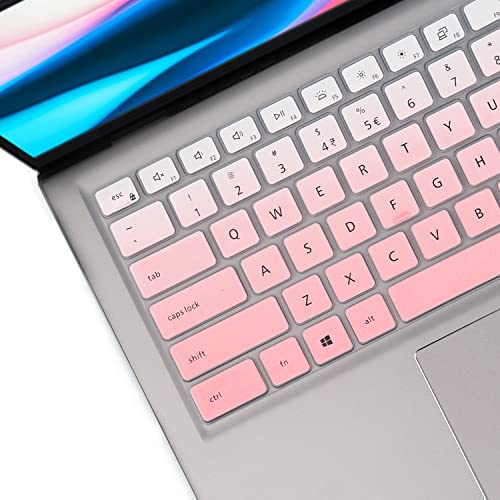 Keyboard Cover for Dell Inspiron 14 2-in-1 Laptop, Insprion 5410 5415 5418 5420 5425 7415 7420 7415 7420 7425, Inspiron 16 5620 5625 7620, Inspiron 13 5310 /Dell Latitude 3320 3420 -Opink - color: GPink