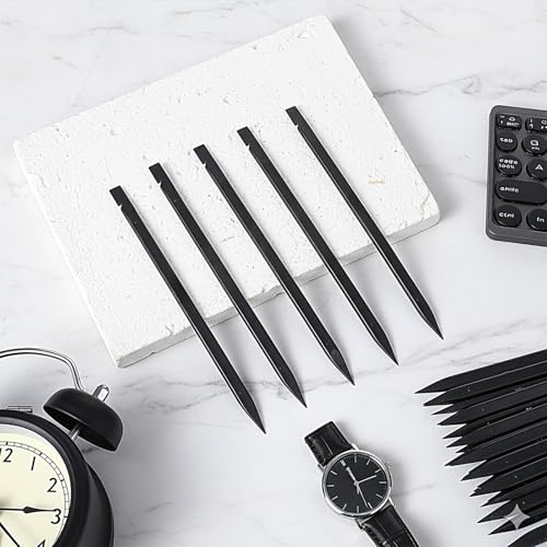 200 Pieces Antistatic Mobile Cellphone Repair Tools Kit Black Plastic Pry Tool Spudger Pry Opening Tool Set Plastic Spudger Stick Lever Tools for Laptop Electronics Smartphone Unmanned Aerial