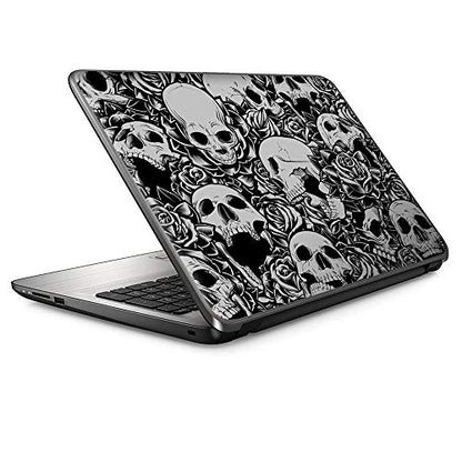 It's A Skin 15.6 inch Laptop Notebook Skin Vinyl Sticker Cover Decal Universal fit for 15.6" (May Require Trimming) HP Lenovo Apple Mac Dell Compaq Asus Acer/Skulls n Roses Black White Screaming