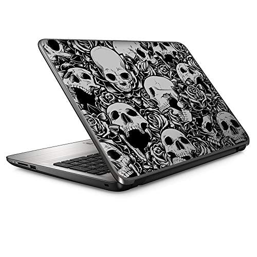 It's A Skin 15.6 inch Laptop Notebook Skin Vinyl Sticker Cover Decal Universal fit for 15.6" (May Require Trimming) HP Lenovo Apple Mac Dell Compaq Asus Acer/Skulls n Roses Black White Screaming