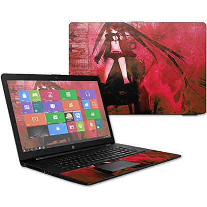 MightySkins Skin Compatible with HP 17t Laptop 17.3" (2017) - Anime | Protective, Durable, and Unique Vinyl Decal wrap Cover | Easy to Apply, Remove, and Change Styles | Made in The USA - color: Anime