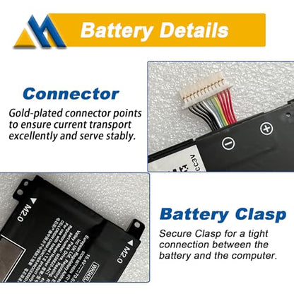 70.07Wh WK04XL Laptop Battery Replacement for Hp Victus 16-b 16-c 16-d 16-e Series 16-D0013DX 16-D0001UR 16-D1113TX 16-E0005UA 16-E0029UR 16-E0194NW HSTNN-OB2C M38822-AC1 4-Cell - size: 12.87*3.16*0.31 inch WK04XL