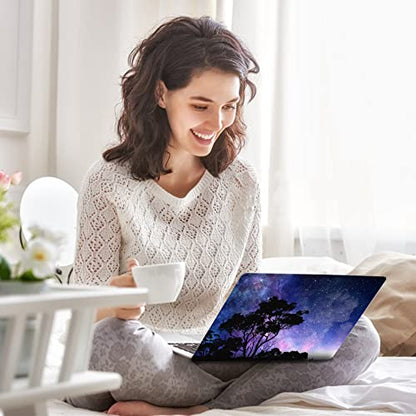 AIMSA Laptop Skin Sticker Decal, 12 13 13.3 14 15 15.4 15.6 inch Laptop Art Decal Protector Notebook Netbook PC 15.6" Universal Vinyl Cover, Tree Galaxy - color: Tree Galaxy