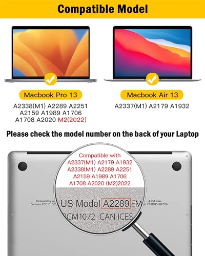F FORITO 360° Privacy Screen Protector Compatible with MacBook Pro 13 inch (2016, 2017, 2018, 2019, 2020, 2021, 2022, M1, M2), Anti Peeping, Anti Glare and Scratch Resistant Laptop Privacy Screen - size: for MacBook Pro 13 Inch (2016-2022, M1, M2)