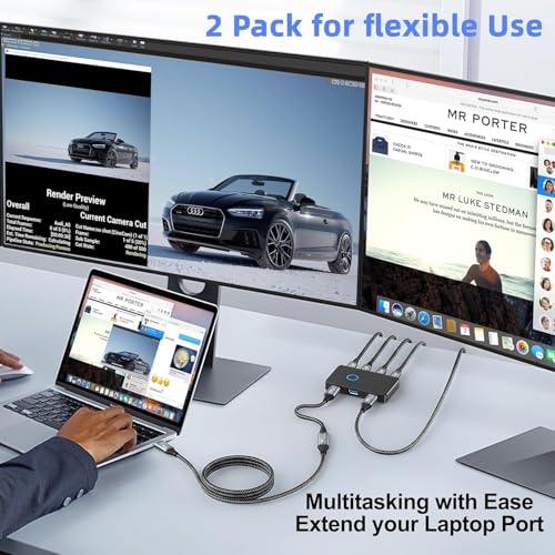 2 Pack USB C Extension Cable (20Gbps/240W/4K@60Hz/3.3Ft), USB 3.2 Gen 2,Usbc Extension Cable Compatible with iPhone 17 16 15,Pixel PSVR2, MacBook, Docking Station, Monitor, eGPU, SSD - size: 3.3Ft/1M（2Pack）