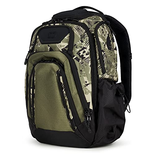 OGIO Renegade Backpack (Renegade Pro, Woodcut Polka) - color: Woodcut Polka, style: Renegade Pro
