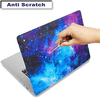 Laptop Skin Sticker,13.3 14 15 15.4 15.6 inch Laptop Skins,Universal Vinyl Decal,Dustproof Scratch Resistant Reusable Cover Protector with Free 2 Wrist Pads (Pink Letter) - color: Pink Letter