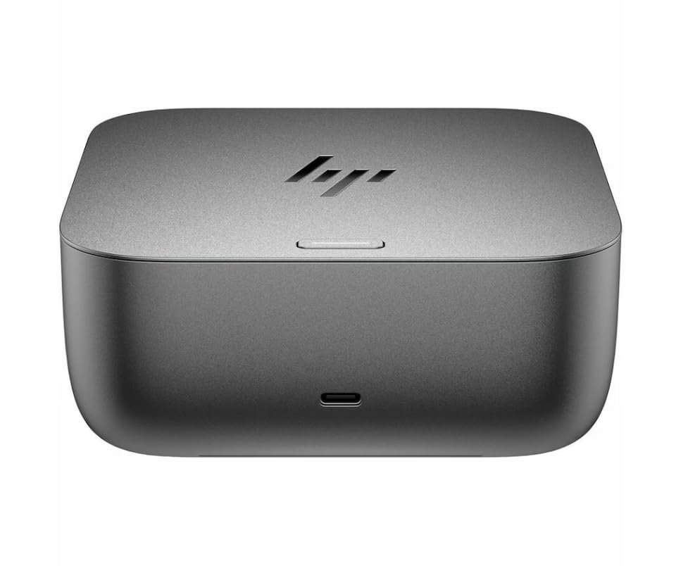 HP 100W G6 Thunderbolt 4 Dock Universal Thunderbolt/USB-C Docking Station | Bundle with DKZ Hub, Single Cable for Charging, Data Transfers to Any Brand Laptop) 9X472UT#ABA (2-Pack) - size: 2 Pack