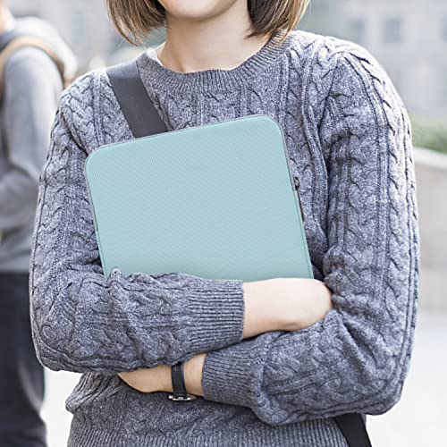 MoKo 9-11 Inch Tablet Sleeve Bag Padded Protetive Carrying Case | Fits New 11inch iPad Air M4, iPad A16 2025, iPad Pro 11 M4, Air 5/4/3, iPad 10/9/8th Gen, Tab S8/S9 11", Misty Blue - color: Misty Blue, size: 9-11 inch