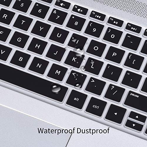 Keyboard Cover for HP Laptop 15.6 15-dw 15-dy 15-da/db 15-ef 15-bs/bw 15-dy5033dx dy5073dx dy2073dx dy5399nr dy5599nr 15-dw4047nr 15t-dw400/HP 17.3 Laptop 17-by/bs/ca 17-by4022wm by4025nr -Black - color: Black