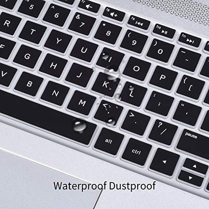 Keyboard Cover for HP Laptop 15.6 15-dw 15-dy 15-da/db 15-ef 15-bs/bw 15-dy5033dx dy5073dx dy2073dx dy5399nr dy5599nr 15-dw4047nr 15t-dw400/HP 17.3 Laptop 17-by/bs/ca 17-by4022wm by4025nr -Black - color: Black