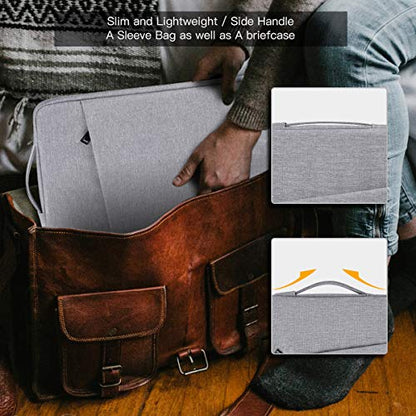13-13.3 Inch Laptop Sleeve for Acer Spin Chromebook 513 13.3, Lenono Duet 5, Dell ASUS HP 13.3" MacBook Air Case Bag, Light Grey - color: Light Grey, size: 13.3-13.6 Inch