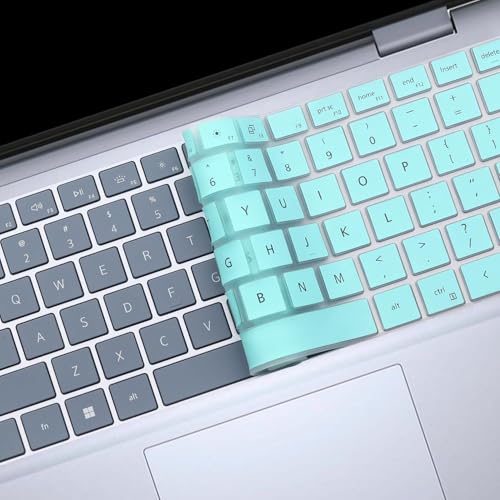 Keyboard Cover for Dell 14 Plus DB04250 DB04255 DB14250 DB14255,Dell Inspiron 14 5440 7441 7440 7445 14" & Inspiron 16 7640 16" Laptop US Layout (Not Fit:Dell 14S & 14 DA14250 Premium)-Hotblue - color: Hotblue