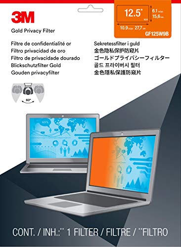 3M GPF12.5W9 Gold Widescreen Notebook Privacy Filter (16:9) (GPF12.5W9) -
