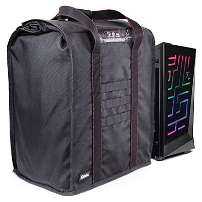 Mission Darkness T10 Faraday Bag for Computer Towers & XL Electronics – Military-Grade RF Signal Blocking, EMP & CME Protection – Digital Forensics, Preppers, and Personal Security