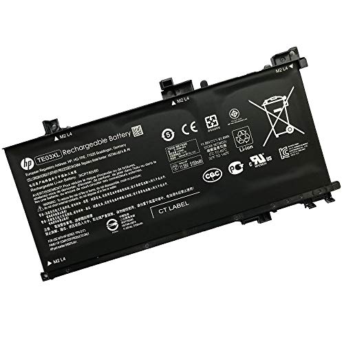 HP TE03XL Battery 11.55V 61.6Wh | Replaceable for HP OMEN 15-ax012TX to 15-ax050TX, HP Pavilion 15-bc001TX to 15-bc045TX 15-ay033TX 15-ay034TX 15-AX043