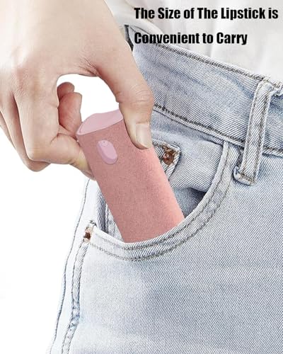 Car Screen Cleaner Spray and Wipe Touch Screen Cleaner for Car Display,2 in 1 Laptop Computer Screen Cleaner,Car Accessories Interior,Travel Cleaning Kit (2 Units) - color: Pink+Black