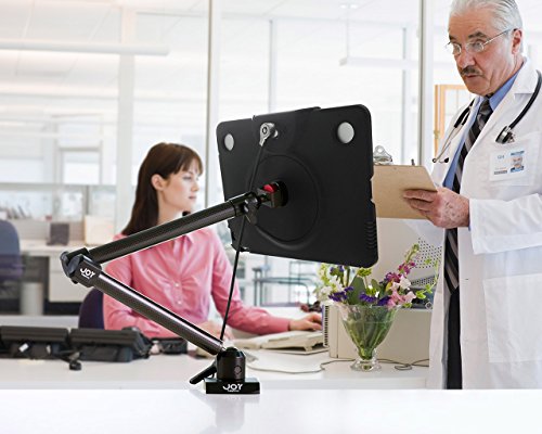 The Joy Factory MagConnect Carbon Fiber Clamp Mount w/ Security Tray for iPad 2/3/4 & iPad Air (MMU103LD) - size: iPad Air/iPad 2,3,4, style: Clamp Mount