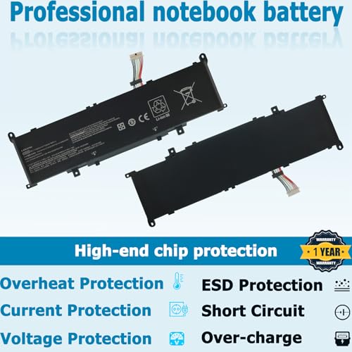 RX03XL 48.84WH Laptop Battery Compatible with HP EliteBook 640 G11 645 630 660 ProBook 440 445 460 465 Series Notebook N78704-005 HSTNN-WB0H TPN-DB1Z 11.4V - style: RX03XL