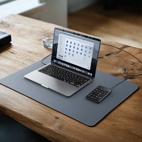 CBUS Wired USB-C Numeric Keypad for Laptop, 23 Keys Numpad Keyboard with Tab, Home, Email & Calculator Keys, 5ft Cable, Small and Lightweight Design - size: USB-C