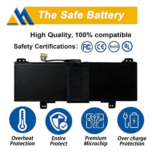 GB02XL l42583-002 Laptop Battery Replacement for HP Chromebook X360 14A 14-DB 11 G8 G7 G1 G2 EE/Chromebook 11A G8 G5 G6 EE/Chromebook 14 G5 14-DB0051CL Series hstnn-ub7m L42583-005 L42550-271 - size: 9.76*3.70*0.21 inch GB02XL