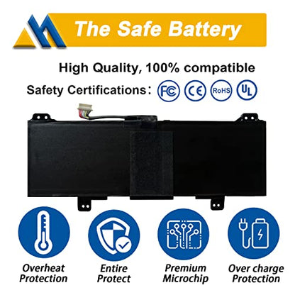 GB02XL l42583-002 Laptop Battery Replacement for HP Chromebook X360 14A 14-DB 11 G8 G7 G1 G2 EE/Chromebook 11A G8 G5 G6 EE/Chromebook 14 G5 14-DB0051CL Series hstnn-ub7m L42583-005 L42550-271 - size: 9.76*3.70*0.21 inch GB02XL