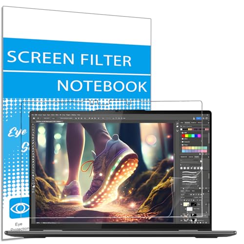 i-Tensodo 2 Pack 14 inch Anti Glare Screen Protector for 2026 New Lenovo Yoga 7a 2-in-1 14" (14AGP11), Yoga 7i 2-in-1 Aura Edition 14 Gen 11 Touchscreen Laptop,Eye Protection Filter - color: Anti Glare