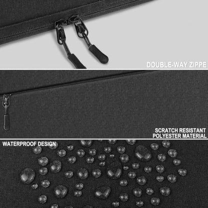 Laptop Sleeve 17 Inch, Traveling Water Resistant Laptop Sleeve with Pocket, Shockproof Protective Carrying Notebook Bag Compatible for 17-17.3 Inch Computer, Notebook, Black - color: Black, size: 17 Inch