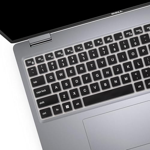 Keyboard Cover Skin for Dell Latitude 5520 5521 5530 5531 5540, Dell Precision 3580 3581 3560 3570 3561 3571 Laptop, Dell Latitude 5540 5530 5520 Keyboard Protective Cover-Black - color: Black