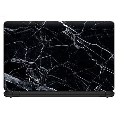 15 15.6 inch Laptop Notebook Skin Vinyl Sticker Cover Decal Fits 13.3" 14" 15.6" 16" HP Lenovo Apple Mac Dell Compaq Asus Acer / Black Marble Granite White