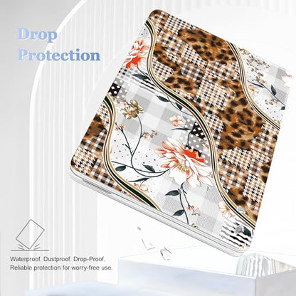 Tuiklol for 2026 MacBook Neo 13 Inch A18 Pro Chip Case, (Model A3404) Anti-Scratch Anti-Drop Slim Hard PC Shell Case with Shockproof Protective MacBook Neo Laptop Cover, Leopard Flower - color: Leopard flower
